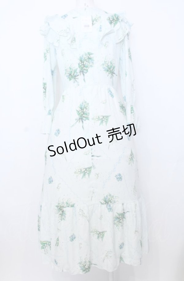 画像4: MILK / Lily bell long Dress F ベビーミント O-25-07-27-047-ML-OP-OW-OS (4)