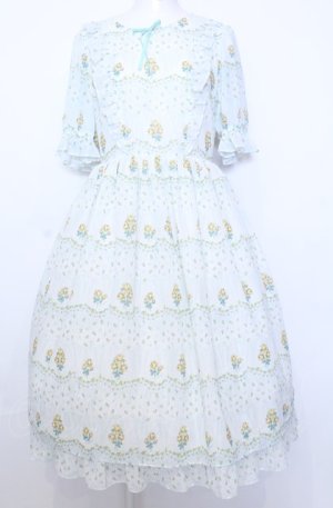 画像: Emily Temple cute / petit rose frillワンピース  ミントグリーン O-25-07-27-050-ET-OP-OW-OS