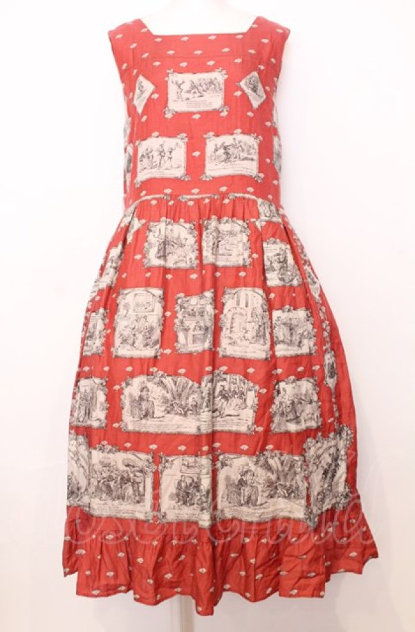 画像1: Jane Marple / Spirit of libertyスクエアドレス M ローズ O-25-07-27-062-JM-OP-OW-OS (1)