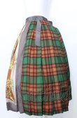 画像3: Jane Marple Dans Le Salon / Merry melodies tartan check pleats skirt M マルチ O-25-07-27-078-JM-SK-OW-OS (3)