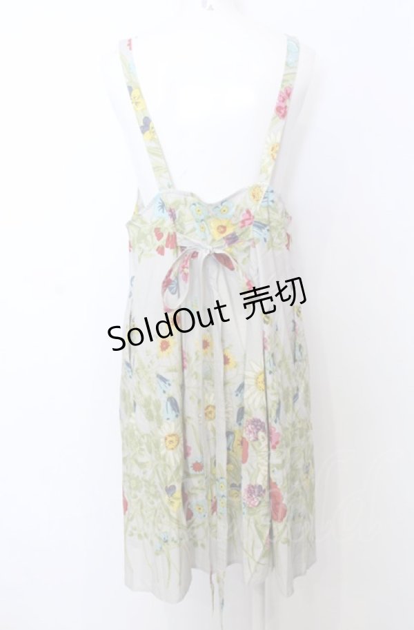 画像3: Jane Marple / Straycat's Gardenエプロンスカート F グリーン O-25-07-27-017-JM-OP-OW-OS (3)