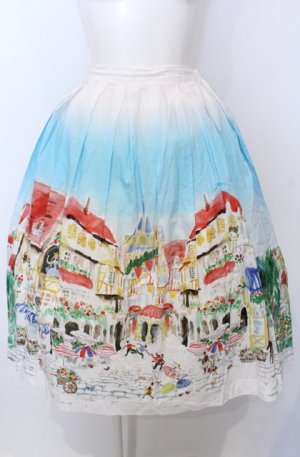 画像: Jane Marple / Golden goose townロングスカート M サックス O-25-07-27-018-JM-SK-OW-OS