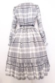 画像3: Melody BasKet / Melodyタータンティアードワンピース  グレー O-25-07-27-027-LO-OP-OW-OS (3)