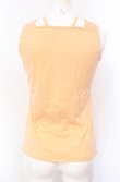画像3: axes femme / ビジューホルター付きタンクトップ M オレンジ O-25-07-28-057-AX-TO-OW-ZT509 (3)