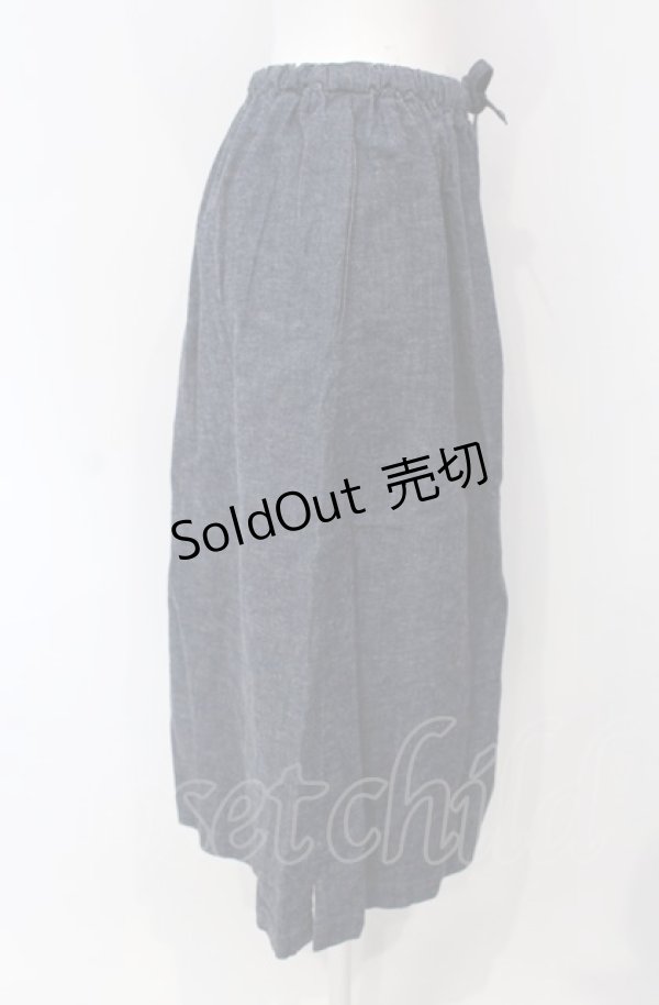 画像2: powder / プレーンデニムスカート  インディゴ O-25-07-28-085-LO-SK-IG-ZT021 (2)