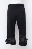 画像3: PEACE NOW / 裾ベルテッドパンツ  ブラック O-25-07-28-001-PU-PA-IG-ZS (3)