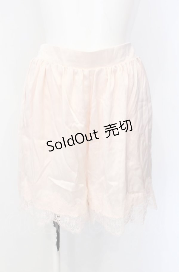 画像1: mon lily / サテンペチパンツ M ピンク O-25-07-28-002-LO-PA-OW-ZT468 (1)