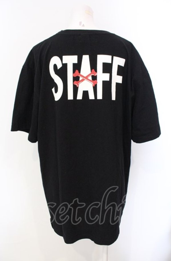 画像3: Grrr the Lipper / 飛ばないでね。staff Tシャツ  ブラック O-25-07-29-054-PU-BL-IG-ZS (3)