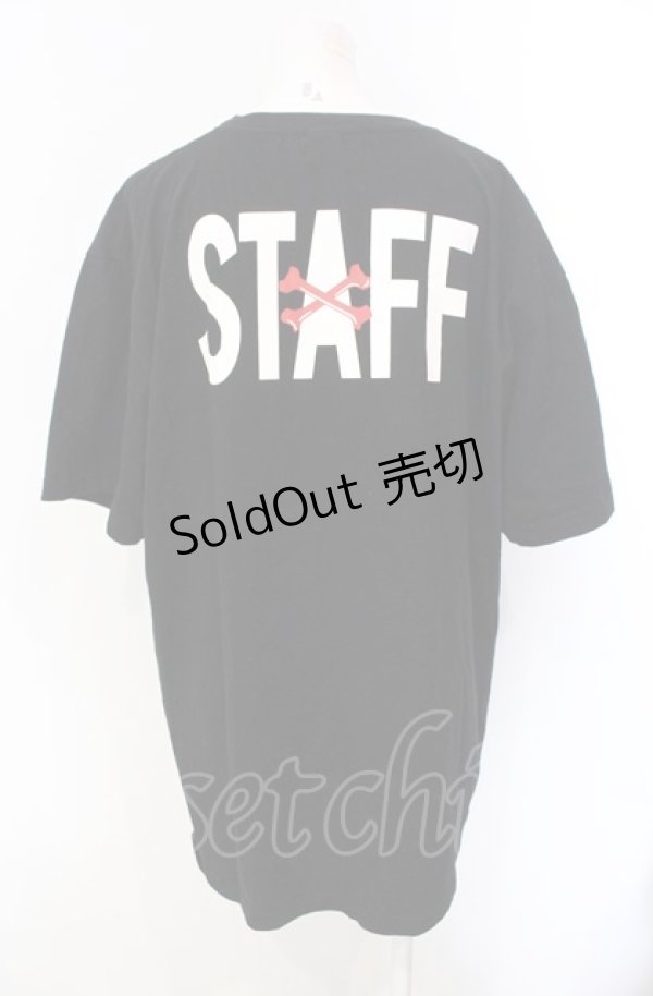 画像3: Grrr the Lipper / 飛ばないでね。staff Tシャツ  ブラック O-25-07-29-054-PU-BL-IG-ZS (3)
