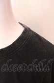 画像2: TRAVAS TOKYO / ×kuuaイラスト半袖Tシャツ  ブラック O-25-07-29-055-PU-TS-IG-OS (2)