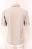 画像3: axes femme / レース配色ブラウス風Tシャツ  グレー O-25-07-29-084-AX-TO-IG-OS (3)