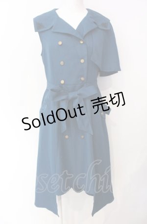 画像: axes femme / トレンチアシメジャンスカ  グリーン系 O-25-07-29-087-AX-OP-IG-OS