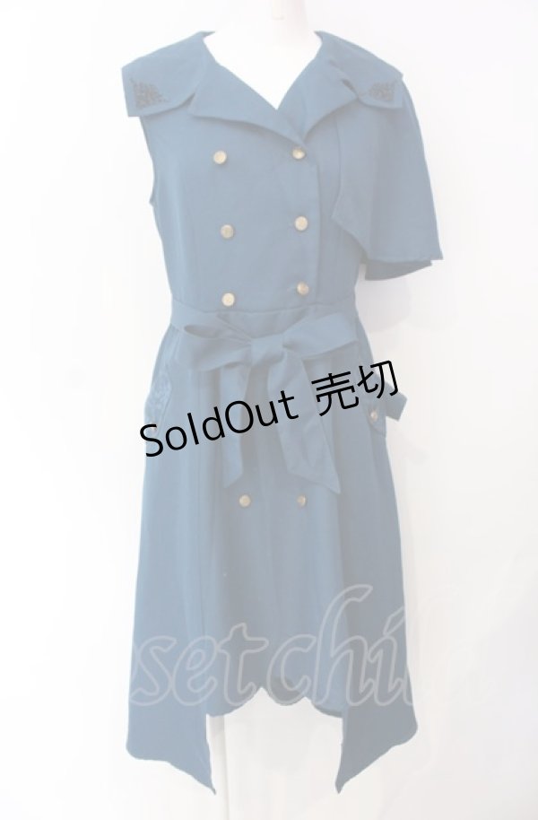 画像1: axes femme / トレンチアシメジャンスカ  グリーン系 O-25-07-29-087-AX-OP-IG-OS (1)