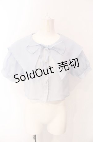 画像: axes femme POETIQUE / シアーブラウスセットワンピース【ワンピース欠品】  サックス O-25-07-29-114-AX-OP-IG-OS