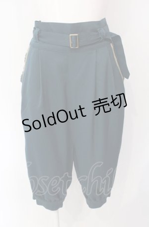 画像: axes femme / カボチャハーフパンツ  グリーン O-25-07-29-116-AX-PA-IG-ZT507