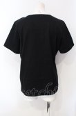 画像2: INGEBORG / リボンカメリアTシャツ 11号 クロ O-25-07-29-002-LO-TO-OW-ZI (2)