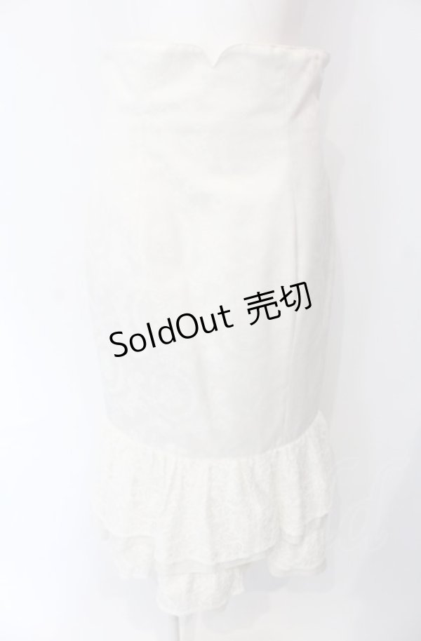 画像1: Victorian maiden / ホーリーローズマーメイドスカート  クリスマススペシャルオフホワイト O-25-07-29-022-CL-SK-IG-OS (1)