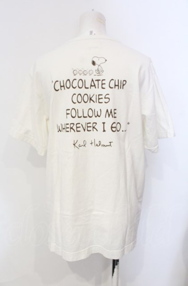 画像2: Karl Helmut / スヌーピーコラボTシャツ M シロ O-25-07-29-003-EL-TO-OW-ZI (2)