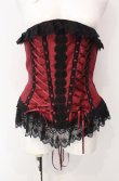 画像1: ALICE and the PIRATES / Memoire de Roseロングコルセット  ボルドー O-25-07-29-023-PA-TO-IG-OS (1)