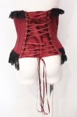画像4: ALICE and the PIRATES / Memoire de Roseロングコルセット  ボルドー O-25-07-29-023-PA-TO-IG-OS (4)