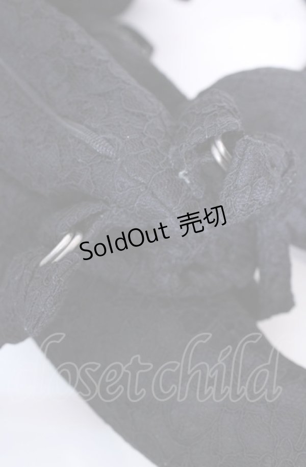 画像4: metamorphose / くまちゃんリュック  クロ O-25-07-31-003-ME-BG-IG-OS (4)