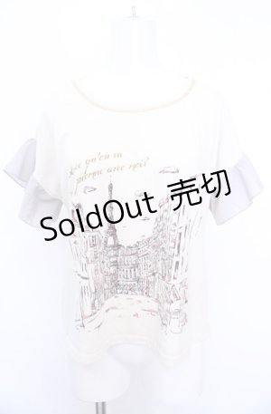 画像: axes femme / パリptカットソー M キナリ O-25-07-31-040-AX-TO-OW-OS