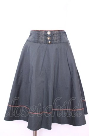 画像: axes femme / ホルターサス付きフレアスカート M グリーン O-25-07-31-050-AX-SK-OW-OS
