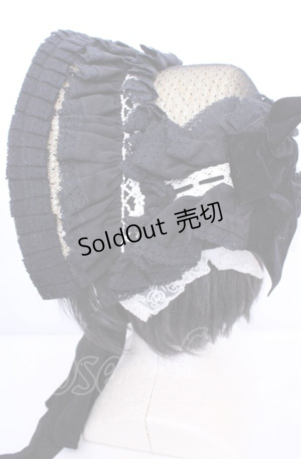 画像2: Hoshibako Works / 西洋人形魔法ボンネット  クロ O-25-07-31-1076-LO-AC-OW-ZT0803N (2)