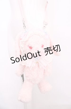画像: BABY,THE STARS SHINE BRIGHT / SA・KU・RA Papillonage うさくみゃちゃんポシェット  ピンク O-25-07-31-1078-BA-BG-OW-OS