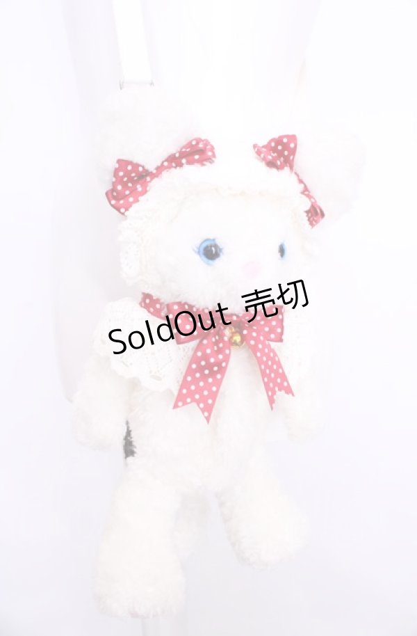 画像1: BABY,THE STARS SHINE BRIGHT / ねこくみゃポシェット  シロ O-25-07-31-1079-BA-BG-IG-OS (1)