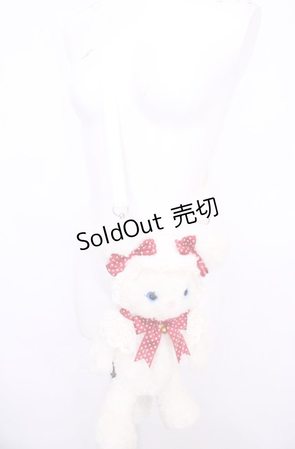画像2: BABY,THE STARS SHINE BRIGHT / ねこくみゃポシェット  シロ O-25-07-31-1079-BA-BG-IG-OS (2)
