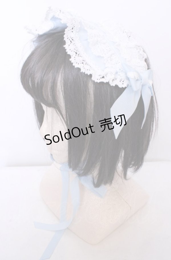 Creamy Ribbonヘッドドレス　オフホワイト Creamy Ribbon Headdress (2023) by Baby, the Stars Shine Bright