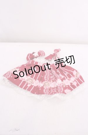 画像: BABY,THE STARS SHINE BRIGHT / SA KU RAくみゃちゃん柄くみゃちゃんジャンパースカート  えんじ O-25-07-31-1118-BA-ZA-OW-ZT485-F004