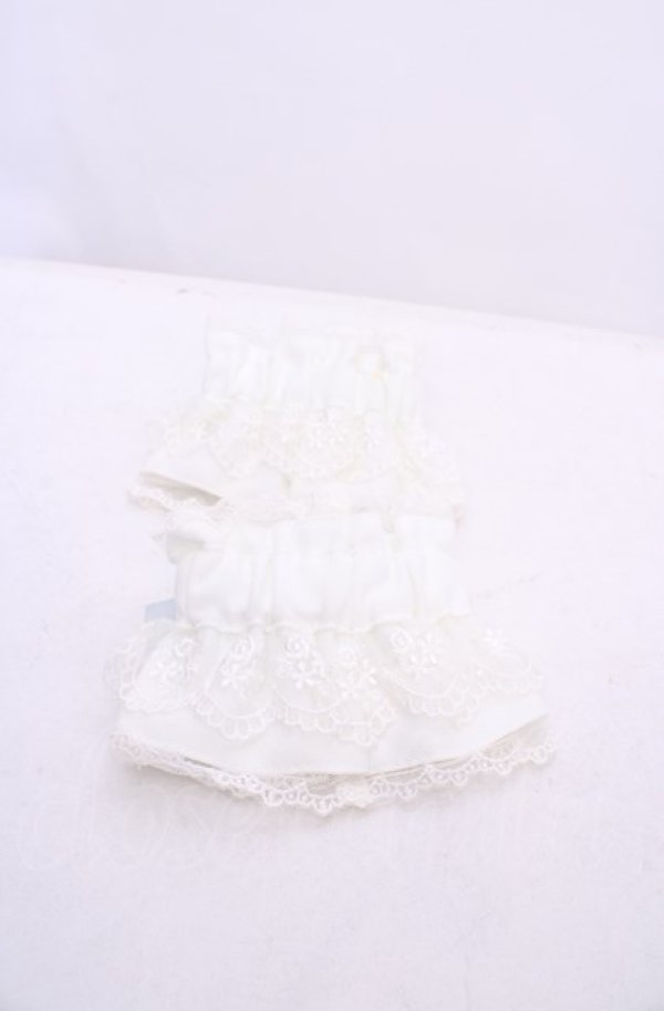 画像2: Amavel / Bunny＆Chick Festivalリボンカフス  シロ×サックス O-25-07-31-1120-CA-ZA-OW-OS (2)