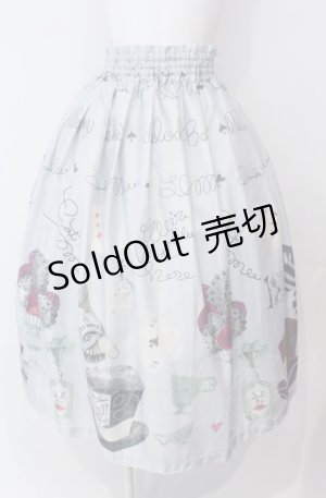 画像: Melody BasKet / Alice in Melodylandスカート M サックス O-25-07-31-1122-LO-SK-OW-OS