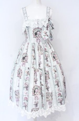 画像: RoyalPrincessAlice / Rococo Rose Catジャンパースカート  ミント O-25-07-31-1132-LO-OP-OW-OS