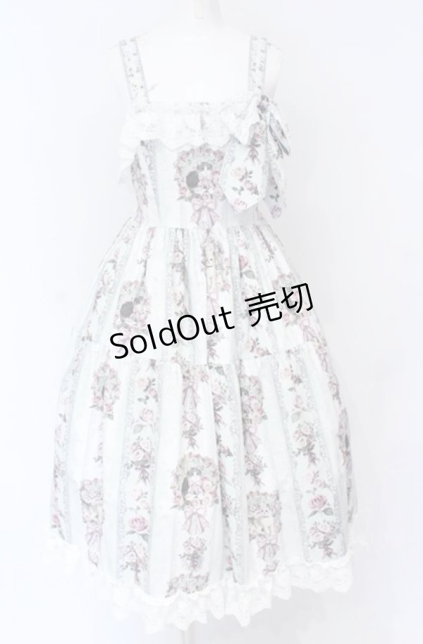 画像1: RoyalPrincessAlice / Rococo Rose Catジャンパースカート  ミント O-25-07-31-1132-LO-OP-OW-OS (1)