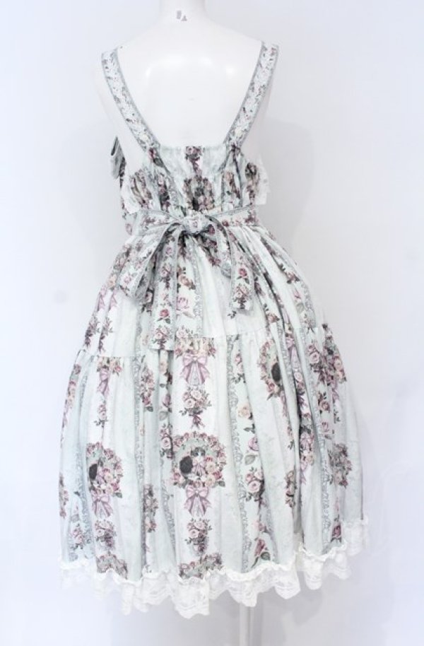 画像2: RoyalPrincessAlice / Rococo Rose Catジャンパースカート  ミント O-25-07-31-1132-LO-OP-OW-OS (2)