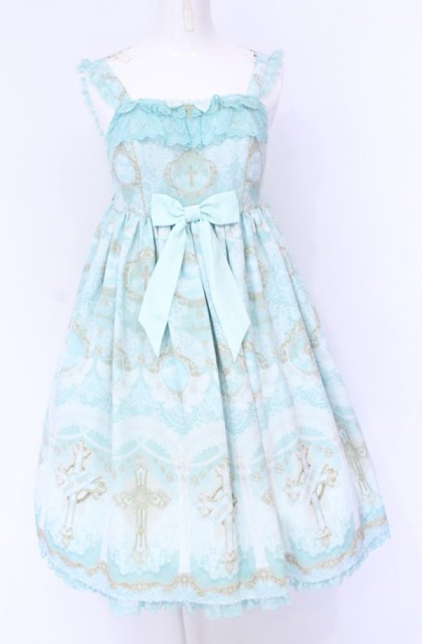 画像1: Angelic Pretty / Celestial SpecialジャンパースカートSet  ミント O-25-07-31-1134-AP-OP-OW-OS (1)