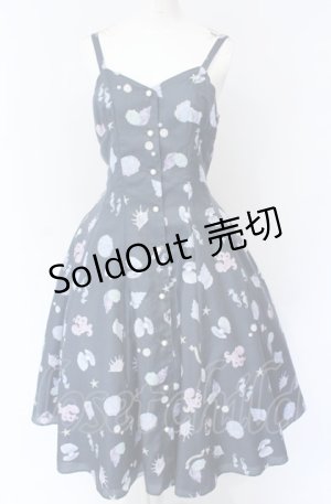 画像: Emily Temple cute / Mystical Seaフレアワンピース  ディープブルー O-25-07-31-1137-ET-OP-OW-OS