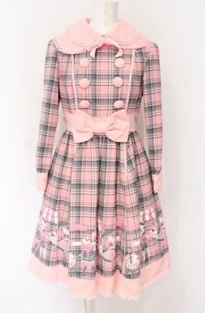 画像: Angelic Pretty / おさんぽキャンディちゃんワンピース  ピンク O-25-07-31-1143-AP-OP-OW-OS