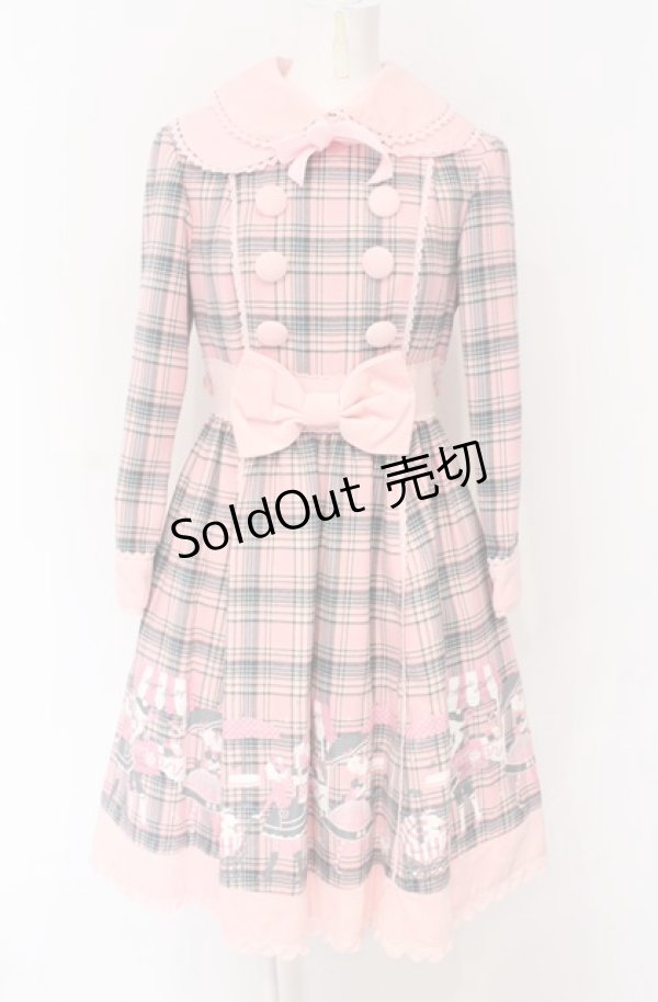 画像1: Angelic Pretty / おさんぽキャンディちゃんワンピース  ピンク O-25-07-31-1143-AP-OP-OW-OS (1)