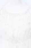 画像2: ATELIER PIERROT / パフスリーブシャーリングブラウス  ホワイト O-25-07-31-1158-EL-BL-OW-OS (2)
