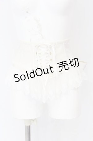 画像: Enchantlic Enchantilly / チュールレースリボンコルセット  アイボリー O-25-07-31-1163-LO-TO-OW-OS
