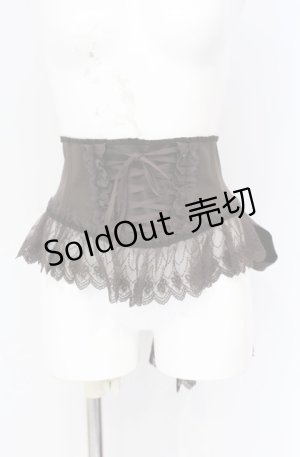 画像: Enchantlic Enchantilly / チュールレースリボンコルセット  ブラウン O-25-07-31-1164-LO-TO-OW-OS