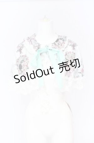 画像: Royal Princess Alice / Rococo Rose Cat ケープ  ミント O-25-07-31-1167-LO-TO-OW-OS