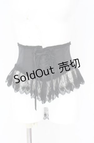 画像: Enchantlic Enchantilly / チュールレースリボンコルセット  クロ O-25-07-31-1168-LO-TO-OW-OS