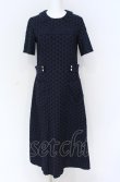 画像1: Jane Marple Dans Le Salon / Precious lace colette dress　 M ネイビー O-25-07-31-1174-JM-OP-IG-OS (1)