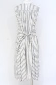 画像3: Jane Marple / Satin stripe apron dress ドレス M オフ O-25-07-31-1175-JM-OP-IG-OS (3)