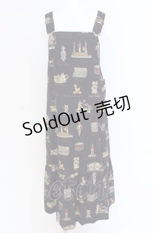 画像: Jane Marple / Toy museumサロペットスカート M ネイビー O-25-07-31-1177-JM-OP-IG-OS